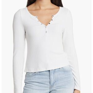 BP White Long Sleeve Tee